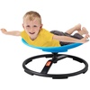 image:imageVEVOR Kids Swivel Chair 220 lbs Capacity Flower Shape Sensory Spinning Chair Autistic Kids Sensory Toy Seat with NonSlip Metal Base Toddler Sit amp Spin Seat for Coordination Balance Focus RoseBlue