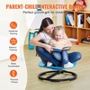 image:imageVEVOR Kids Swivel Chair 220 lbs Capacity Flower Shape Sensory Spinning Chair Autistic Kids Sensory Toy Seat with NonSlip Metal Base Toddler Sit amp Spin Seat for Coordination Balance Focus RoseBlue