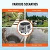 image:imageVEVOR Linear Air Pump 792 GPH High Output Aerator for Septic Tanks Pond Aeration Wastewater Treatment Aquaponics Hydroponics Fish Farms  for Ponds Up to 8ft Deep51W  90 LPM