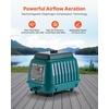 image:imageVEVOR Linear Air Pump 792 GPH High Output Aerator for Septic Tanks Pond Aeration Wastewater Treatment Aquaponics Hydroponics Fish Farms  for Ponds Up to 8ft Deep100W  140 LPM