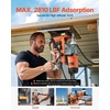 image:imageVEVOR Magnetic Drill 1450W Motor 16 in Boring Diameter 2810 lbf Portable Electric Mag Drill Press with 2 Coring Bits Variable Speed Drilling Machine for Metal Surface Home Improvement IndustryW 157 2pcs  Tapping NEW