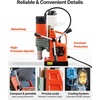 image:imageVEVOR Magnetic Drill 1450W Motor 16 in Boring Diameter 2810 lbf Portable Electric Mag Drill Press with 2 Coring Bits Variable Speed Drilling Machine for Metal Surface Home Improvement IndustryW 2  NEW