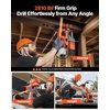 image:imageVEVOR Magnetic Drill 1450W Motor 16 in Boring Diameter 2810 lbf Portable Electric Mag Drill Press with 2 Coring Bits Variable Speed Drilling Machine for Metal Surface Home Improvement IndustryW 2  NEW