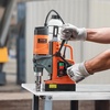 image:imageVEVOR Magnetic Drill 1450W Motor 16 in Boring Diameter 2810 lbf Portable Electric Mag Drill Press with 2 Coring Bits Variable Speed Drilling Machine for Metal Surface Home Improvement IndustryW 157 2pcs  Tapping NEW
