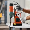 image:imageVEVOR Magnetic Drill 1450W Motor 16 in Boring Diameter 2810 lbf Portable Electric Mag Drill Press with 2 Coring Bits Variable Speed Drilling Machine for Metal Surface Home Improvement IndustryW 2 6pcs  Tapping NEW