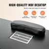 image:imageVEVOR Manicure Nail Table Mobile Nail Station with Powerful Dust Collector MDF Nail Tech Desk with 8 Lockable Wheels 3 Dust Bag amp Wrist Rest Nail Art Workstation for Home Spa Beauty SalonBlack