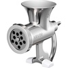 image:imageVEVOR Manual Meat Grinder 304 Stainless Steel Hand Crank Meat Mincer with Steel Table Clamp Sausage Stuffer with 2 Cutting Plates amp Sausage Tube Food Grinder for Beef Chili Pork Kitchen Tabletop5Table Clamp