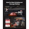 image:imageVEVOR Manual Meat Grinder 304 Stainless Steel Hand Crank Meat Mincer with Steel Table Clamp Sausage Stuffer with 2 Cutting Plates amp Sausage Tube Food Grinder for Beef Chili Pork Kitchen Tabletop12Table Clamp