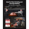 image:imageVEVOR Manual Meat Grinder 304 Stainless Steel Hand Crank Meat Mincer with Steel Table Clamp Sausage Stuffer with 2 Cutting Plates amp Sausage Tube Food Grinder for Beef Chili Pork Kitchen Tabletop8Table Clamp