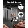 image:imageVEVOR Manual Meat Grinder 304 Stainless Steel Hand Crank Meat Mincer with Steel Table Clamp Sausage Stuffer with 2 Cutting Plates amp Sausage Tube Food Grinder for Beef Chili Pork Kitchen Tabletop8Table Clamp