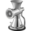 image:imageVEVOR Manual Meat Grinder 304 Stainless Steel Hand Crank Meat Mincer with Steel Table Clamp Sausage Stuffer with 2 Cutting Plates amp Sausage Tube Food Grinder for Beef Chili Pork Kitchen Tabletop5Suction Cup