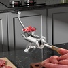 image:imageVEVOR Manual Meat Grinder 304 Stainless Steel Hand Crank Meat Mincer with Steel Table Clamp Sausage Stuffer with 2 Cutting Plates amp Sausage Tube Food Grinder for Beef Chili Pork Kitchen Tabletop12Table Clamp