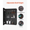 image:imageVEVOR Medicine Cabinet 165 x 275 inch Medicine Cabinet for Bathroom with Mirror Aluminum Frame Bathroom Wall Cabinet 3Layer Adjustable Shelves Recessed amp WallMounted Installation24x30in
