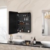image:imageVEVOR Medicine Cabinet 165 x 275 inch Medicine Cabinet for Bathroom with Mirror Aluminum Frame Bathroom Wall Cabinet 3Layer Adjustable Shelves Recessed amp WallMounted Installation20x30in