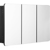 image:imageVEVOR Medicine Cabinet 165 x 275 inch Medicine Cabinet for Bathroom with Mirror Aluminum Frame Bathroom Wall Cabinet 3Layer Adjustable Shelves Recessed amp WallMounted Installation255x40in