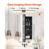 image:imageVEVOR Medicine Cabinet 165 x 275 inch Medicine Cabinet for Bathroom with Mirror Aluminum Frame Bathroom Wall Cabinet 3Layer Adjustable Shelves Recessed amp WallMounted Installation20x30in