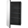 image:imageVEVOR Medicine Cabinet 165 x 275 inch Medicine Cabinet for Bathroom with Mirror Aluminum Frame Bathroom Wall Cabinet 3Layer Adjustable Shelves Recessed amp WallMounted Installation165x275in