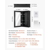 image:imageVEVOR Medicine Cabinet 165 x 275 inch Medicine Cabinet for Bathroom with Mirror Aluminum Frame Bathroom Wall Cabinet 3Layer Adjustable Shelves Recessed amp WallMounted Installation14x24in
