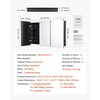 image:imageVEVOR Medicine Cabinet 165 x 275 inch Medicine Cabinet for Bathroom with Mirror Aluminum Frame Bathroom Wall Cabinet 3Layer Adjustable Shelves Recessed amp WallMounted Installation255x40in