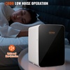 image:imageVEVOR Mini Fridge 6L Skincare Refrigerator with LED Light and HD Mirror ACDC Makeup Cooler for Skin Care Cosmetic Storage Chill Face Mask Drink Small Cooling for Bedroom Dorm Desktop BlackMedium