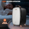 image:imageVEVOR Mini Fridge 6L Skincare Refrigerator with LED Light and HD Mirror ACDC Makeup Cooler for Skin Care Cosmetic Storage Chill Face Mask Drink Small Cooling for Bedroom Dorm Desktop BlackSmall