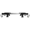 image:imageVEVOR Mini Fridge Stand 275 to 354 Universal Mobile Base with 4 Strong Feet 4 Locking Swivel Wheels Adjustable Furniture Mover Mobile Base for Washing Machine Refrigerator Washer and Dryer