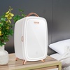 image:imageVEVOR Mini Fridge for Bedroom 6L Luxury Cosmetic Fridges  LED Light amp HD Mirror ACDC Portable Mini Fridge for Car Dorm Office Compact Personal Fridge for Beauty Face Mask Beverage Chill White