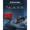 image:imageVEVOR Mini Fridge with Freezer 32 CuFt Dual Zone Compact Refrigerator 3 Modes Adjustable Temp Energy Efficient Small Fridge Reversible Door Low Noise for Bedroom Dorm Brushed StainlessRetro Red