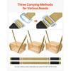 image:imageVEVOR Moving Straps Supports up to 1000 lbs 2Person Lifting and Moving System with 2 Harness amp 2 LoadBearing Straps Adjustable Lifting for Furniture Appliances Mattresses