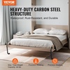 image:imageVEVOR Murphy Bed Kit Queen Size Vertical Deluxe DIY Wall Bed Mechanical Hardware Kit Pneumatic Lever Heavy Duty Bed Frame Support Folding Cabinet Wall Bed Space Saving Design for GuestroomTwin