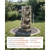 image:imageVEVOR Outdoor Water Fountain 4961 in Height Fountain and Waterfall 5Tier Floor Standing JarShaped Cascading Fountains with LED Light and Pump for Outdoor Indoor Garden Home Patio amp Backyard3563 Inch