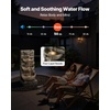 image:imageVEVOR Outdoor Water Fountain 4961 in Height Fountain and Waterfall 5Tier Floor Standing JarShaped Cascading Fountains with LED Light and Pump for Outdoor Indoor Garden Home Patio amp Backyard3563 Inch