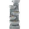 image:imageVEVOR Outdoor Water Fountain 4961 in Height Fountain and Waterfall 5Tier Floor Standing JarShaped Cascading Fountains with LED Light and Pump for Outdoor Indoor Garden Home Patio amp Backyard315 Inch