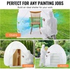 image:imageVEVOR Paint Booth Tent 60 x 60 x 70 in PopUp Portable Spray Paint Tent with Builtin Floor Exhaust Window and Storage Bag Foldable Paint Booth for Furniture DIY Hobby Tool Painting Station