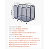 image:imageVEVOR Pool Storage Bin 6496 x 3346 x 6496 in Rolling Pool Float Storage Organizer with Side Pockets amp Noodles Holder Rack Durable Plastic Frame Poolside Toys Mesh Basket for Swimming PoolsPlastic Frame 48 x 33 x 39 in