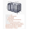image:imageVEVOR Pool Storage Bin 6496 x 3346 x 6496 in Rolling Pool Float Storage Organizer with Side Pockets amp Noodles Holder Rack Durable Plastic Frame Poolside Toys Mesh Basket for Swimming PoolsPlastic Frame 472 x 302 x 34 in