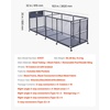 image:imageVEVOR Pool Storage Bin 6496 x 3346 x 6496 in Rolling Pool Float Storage Organizer with Side Pockets amp Noodles Holder Rack Durable Plastic Frame Poolside Toys Mesh Basket for Swimming PoolsMetal Frame 103 x 32 x 35 in