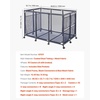 image:imageVEVOR Pool Storage Bin 6496 x 3346 x 6496 in Rolling Pool Float Storage Organizer with Side Pockets amp Noodles Holder Rack Durable Plastic Frame Poolside Toys Mesh Basket for Swimming PoolsMetal Frame 488 x 327 x 327 in
