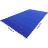 image:imageVEVOR Pool Tarpaulin Rectangular 4 x 7 m Winter Tarpaulin PVC Material Swimming Pool Cover Blue Waterproof Pool Canopy Rectangular Pool Tarpaulin DirtRepellent Tarpaulin for Pool