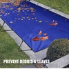 image:imageVEVOR Pool Tarpaulin Rectangular 4 x 7 m Winter Tarpaulin PVC Material Swimming Pool Cover Blue Waterproof Pool Canopy Rectangular Pool Tarpaulin DirtRepellent Tarpaulin for Pool