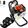 image:imageVEVOR Post Hole Digger Gas Powered 52CC 1450W Earth Auger 8 Drill Bit amp 1 Ext Rod FarmGarden Post Hole Digger EPA Certified8in 52cc