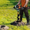 image:imageVEVOR Post Hole Digger Gas Powered 52CC 1450W Earth Auger 8 Drill Bit amp 1 Ext Rod FarmGarden Post Hole Digger EPA Certified8in 52cc