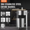 image:imageVEVOR Pressure Fermenter 15 PSI 8 Gal30L AllinOne Stainless Steel Conical Secondary Fermentation Bucket for Wine Beer Brewing Equipment16 GalFermenter10
