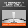 image:imageVEVOR Pressure Fermenter 15 PSI 8 Gal30L AllinOne Stainless Steel Conical Secondary Fermentation Bucket for Wine Beer Brewing Equipment16 GalFermenter10