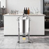 image:imageVEVOR Pressure Fermenter 15 PSI 8 Gal30L AllinOne Stainless Steel Conical Secondary Fermentation Bucket for Wine Beer Brewing Equipment16 GalFermenter20