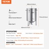image:imageVEVOR Pressure Fermenter 15 PSI 8 Gal30L AllinOne Stainless Steel Conical Secondary Fermentation Bucket for Wine Beer Brewing Equipment16 GalFermenter10