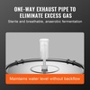 image:imageVEVOR Pressure Fermenter 15 PSI 8 Gal30L AllinOne Stainless Steel Conical Secondary Fermentation Bucket for Wine Beer Brewing Equipment8 GalFermenter10