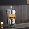image:imageVEVOR Pressure Fermenter 15 PSI 8 Gal30L AllinOne Stainless Steel Conical Secondary Fermentation Bucket for Wine Beer Brewing Equipment8 GalFermenter10