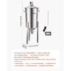 image:imageVEVOR Pressure Fermenter 15 PSI 8 Gal30L AllinOne Stainless Steel Conical Secondary Fermentation Bucket for Wine Beer Brewing Equipment8 GalFermenter20