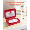 image:imageVEVOR Professional 500Piece First Aid Kit  AllHazard Emergency Medical Supplies for Outdoor Home amp Car  Durable 600D Nylon Bag420 Pieces